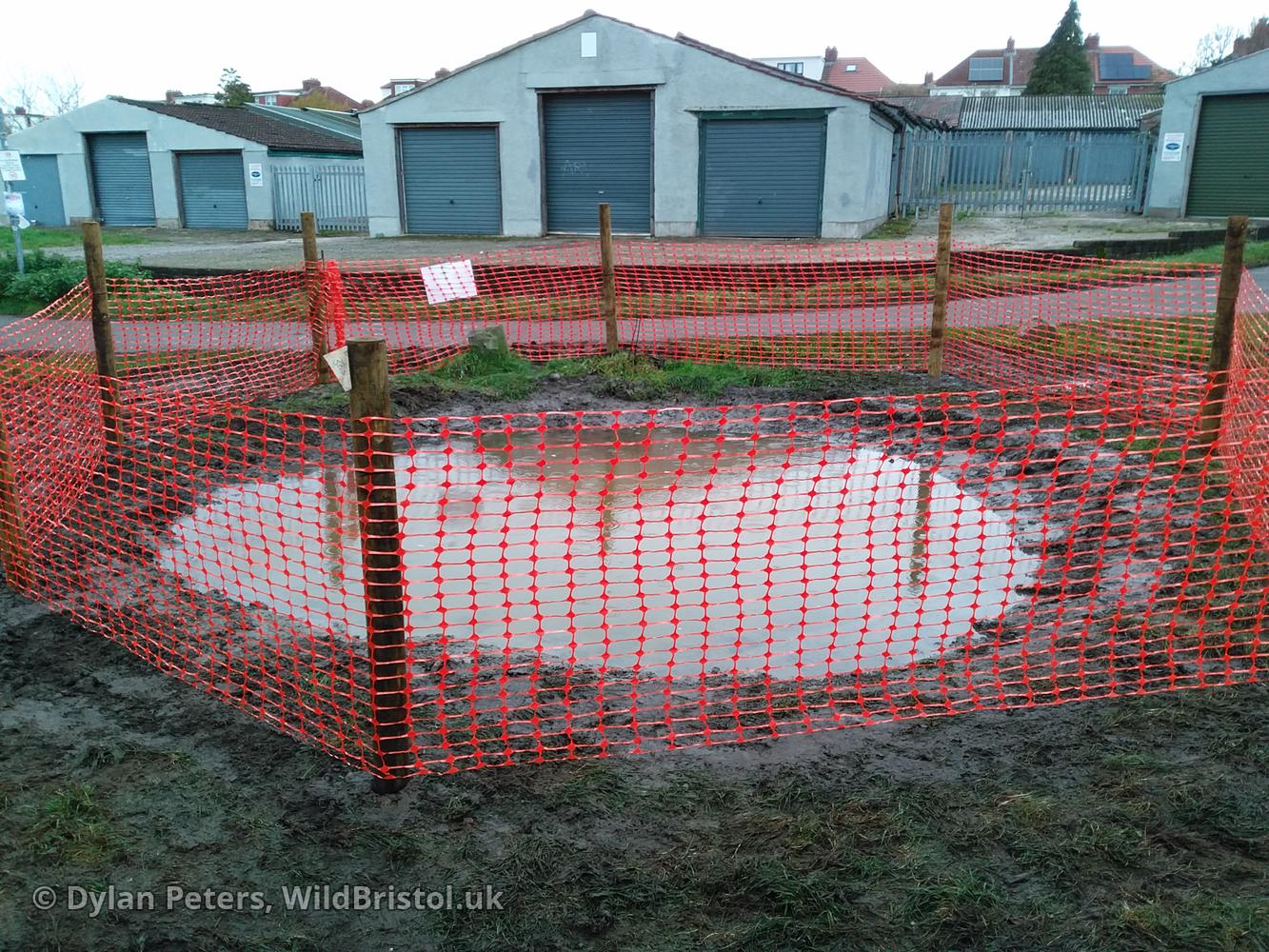 New Quabb Pond under construction, 2.12.25